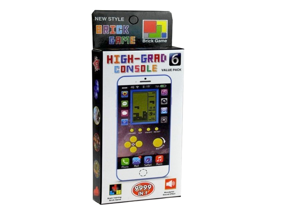 Telefonui panašus tetris žaidimas, 4 spalvos