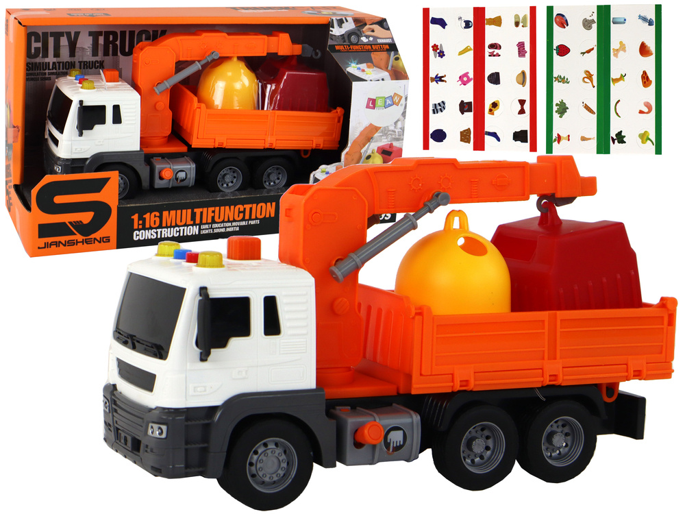 Šiukšliavežis Leantoys, 1:16