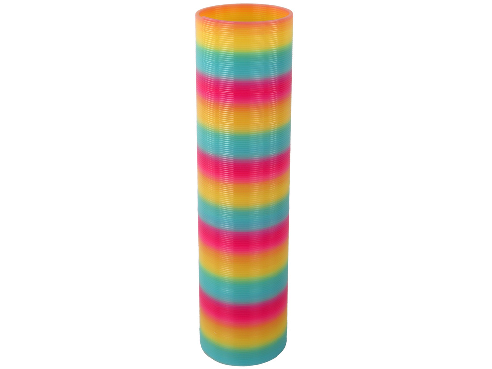 Žaislas spalvinga spyruoklė 30 cm