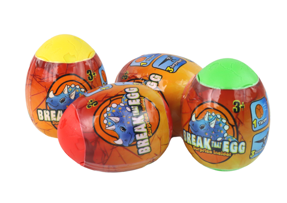 Dinozauras kiaušinyje lean toys, 6 cm, 1 vnt