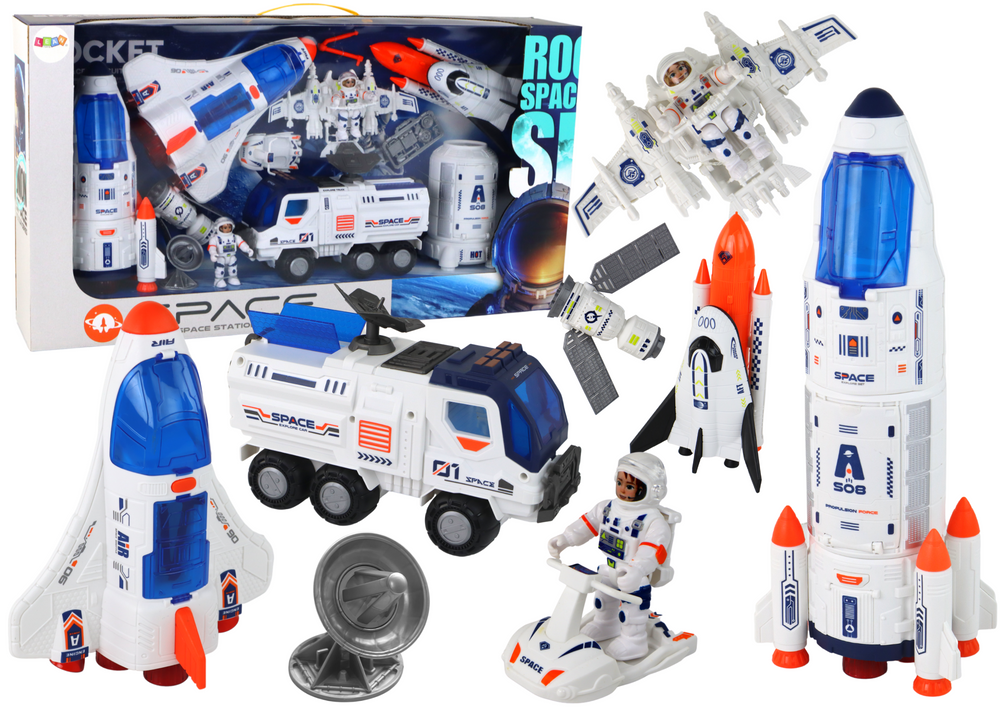 Kosmoso misijos transporto priemonės lean toys