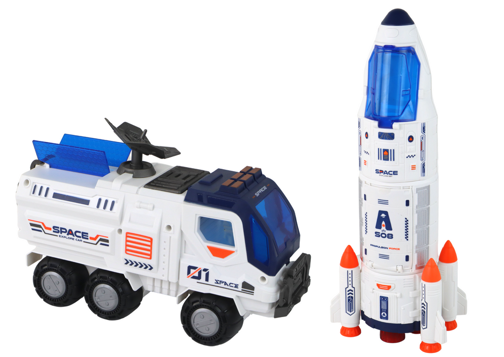 Kosmoso misijos transporto priemonės lean toys