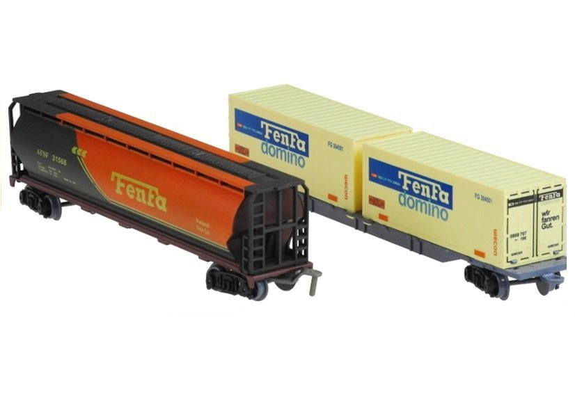 Fenfa elektrinis traukinys su 5 vagonais ir priedais