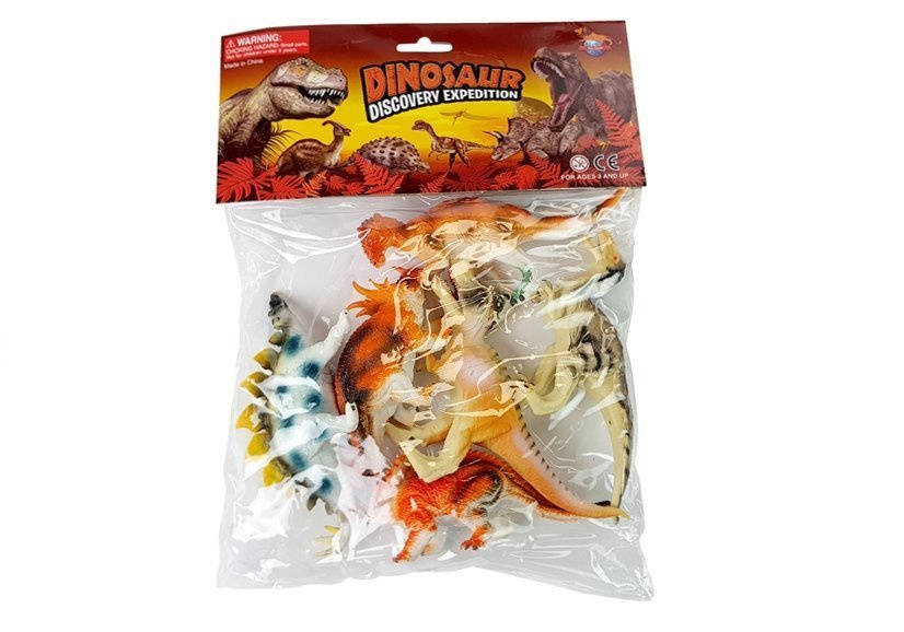 Dinozaurų figūrėlių rinkinys, 6 vnt.