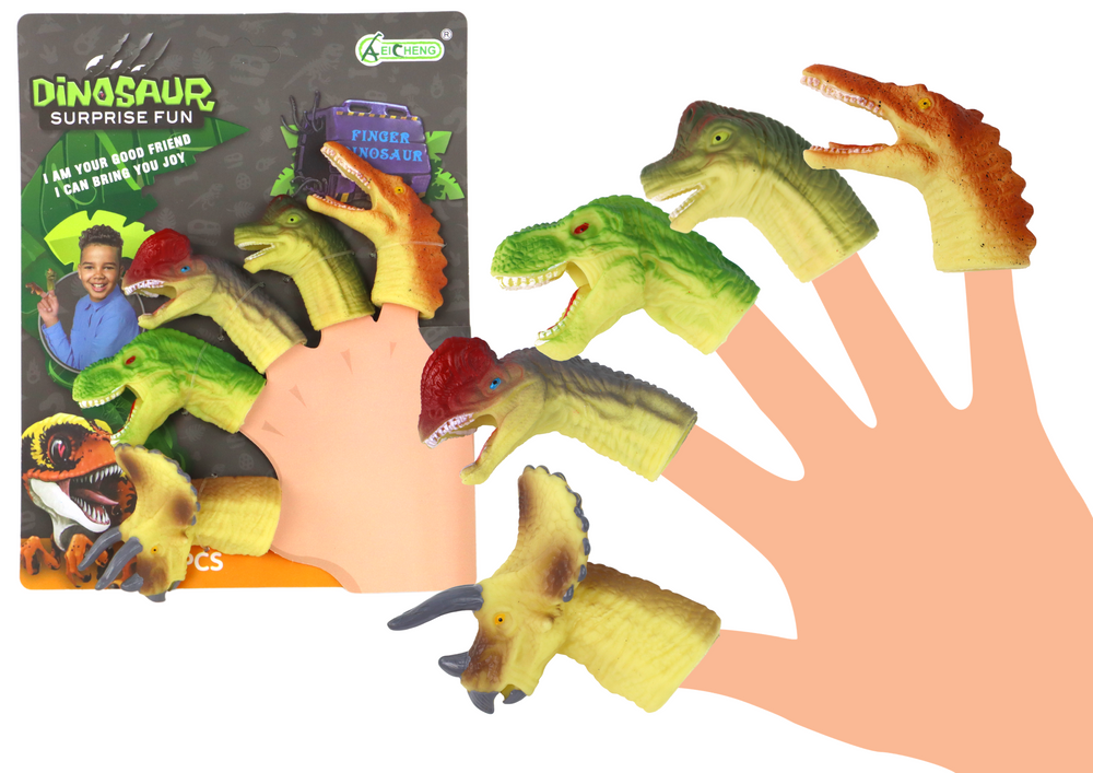 Pirštukinės lėlės dinozaurai