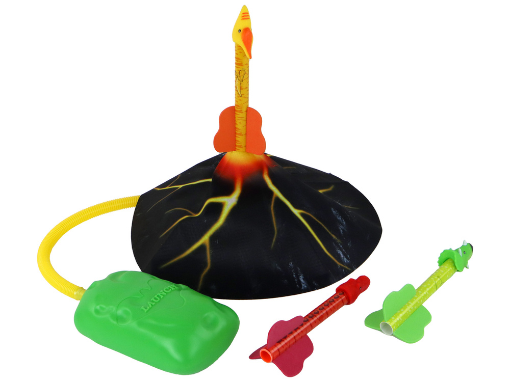 Žaislinė dinozaurų raketų paleidimo priemonė leantoys