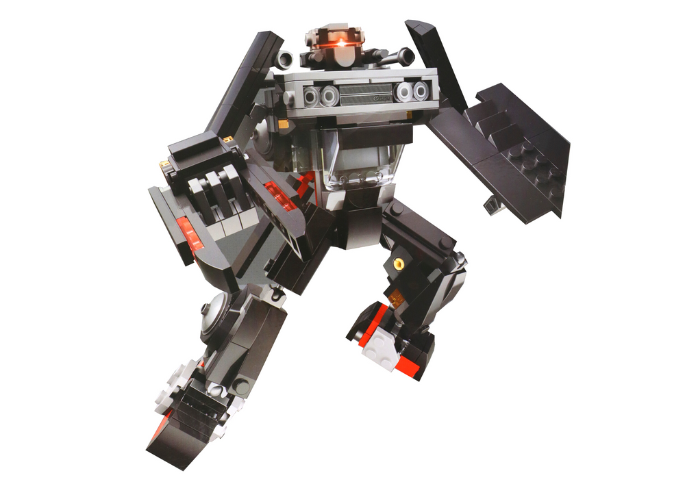 Konstruktorius lean toys 2in1 automobilis - transformeris, 398d