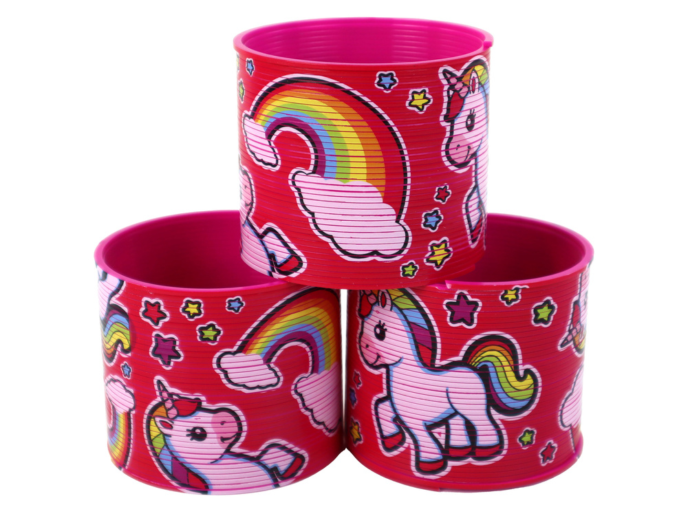 Žaislas spiralė lean toys vienaragis, 6 cm