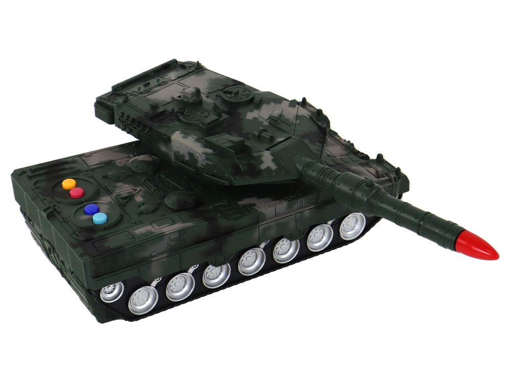 Nuotoliniu Būdu Valdomas Tankas Lean Toys, Žalias