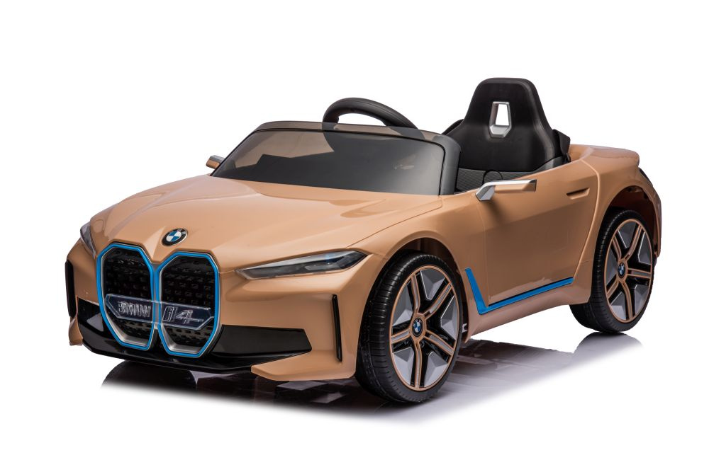 Akumuliatorinis automobilis vaikams bmw i4 golden 4x4