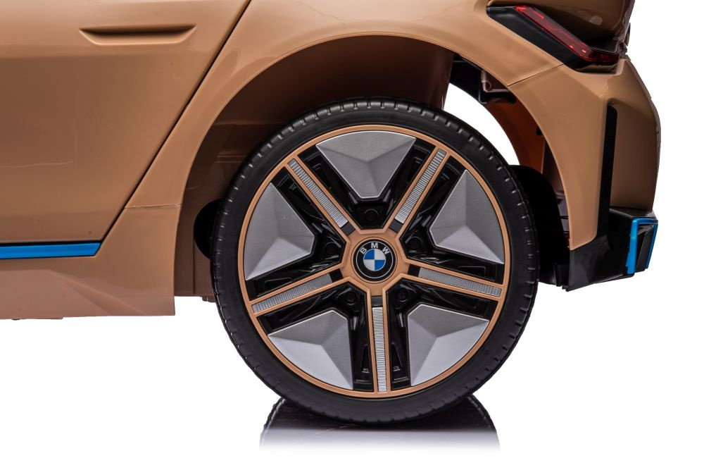 Akumuliatorinis automobilis vaikams bmw i4 golden 4x4