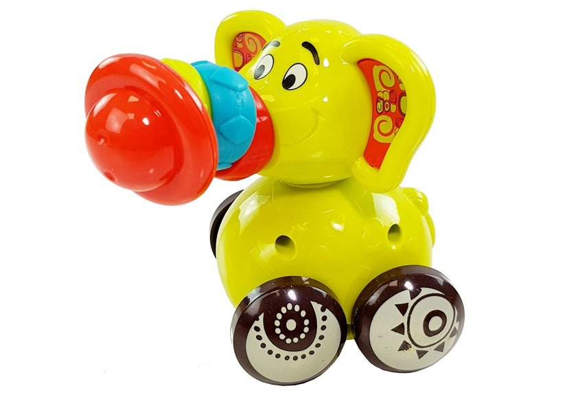 Kūdikių žaislas lean toys dramblys