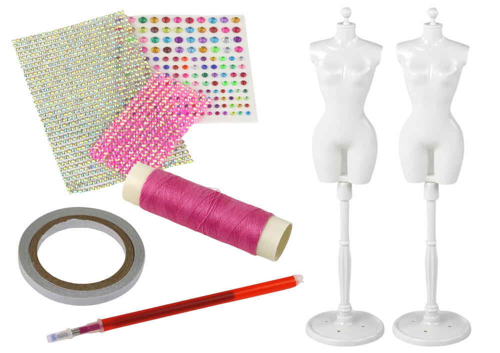 Kūrybinis meno rinkinys suknelių kūrybai lean toys
