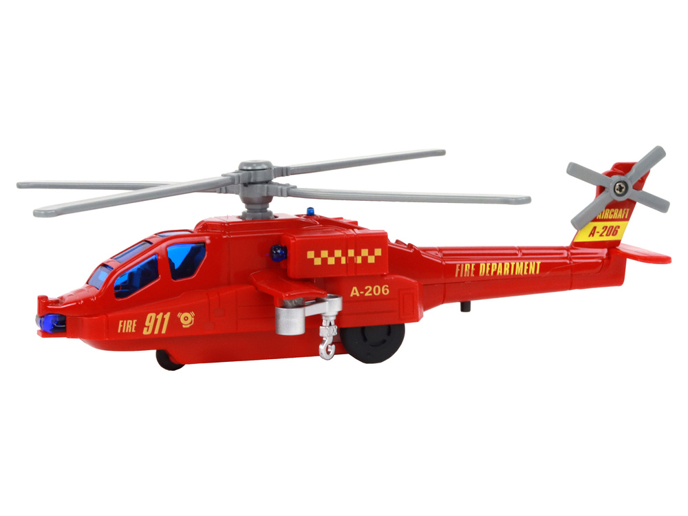 Žaislinis gelbėtojų malūnsparnis lean toys, 1 vnt.