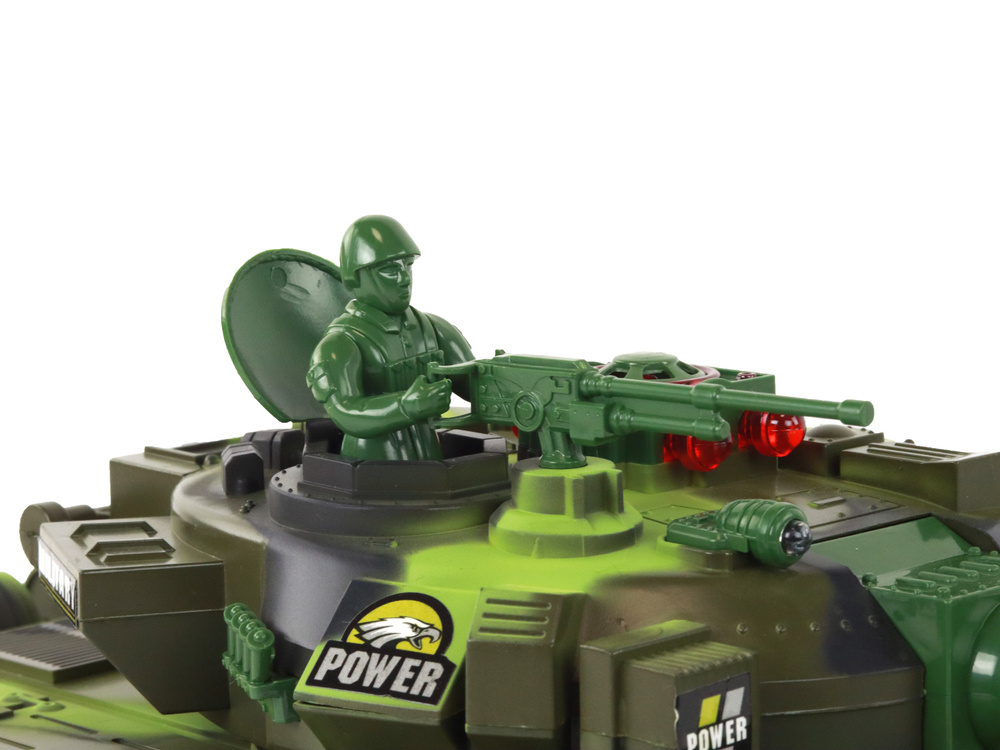 Nuotoliniu būdu valdomi tankai battle infrared lean toys