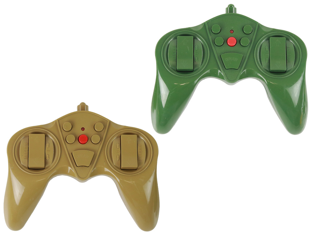 Nuotoliniu būdu valdomi tankai battle infrared lean toys