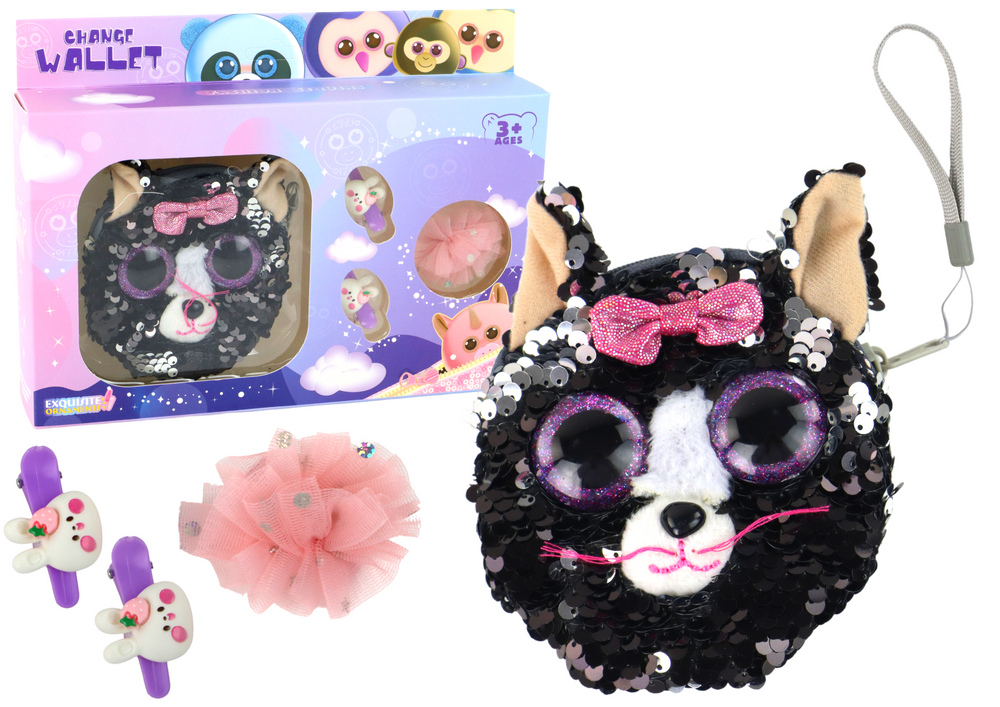 Piniginės rinkinys mergaitėms cufflinks kitty wallet