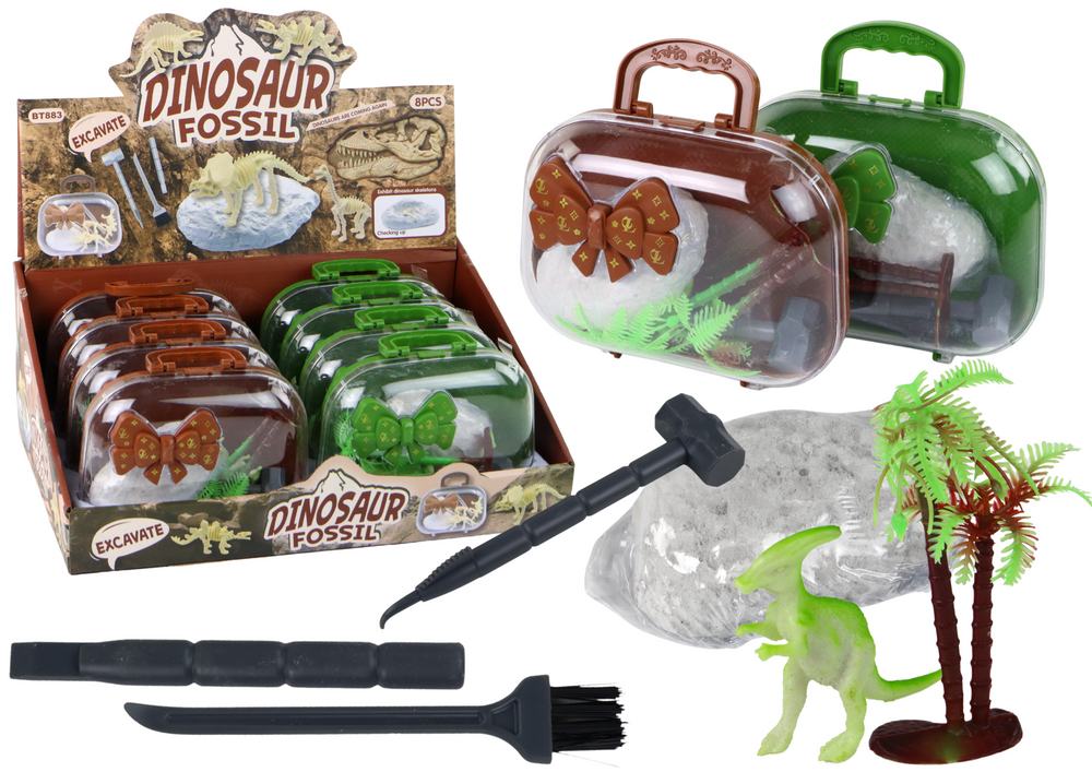 Kūrybinis archeologo rinkinys dinozauras