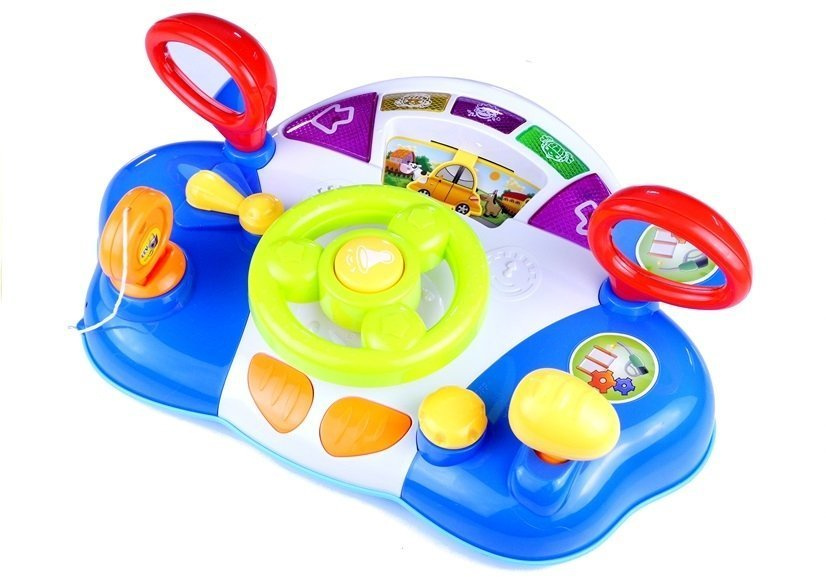 Edukacinis interaktyvus vairas vaikams lean toys