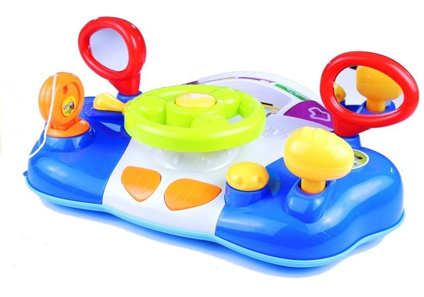 Edukacinis interaktyvus vairas vaikams lean toys
