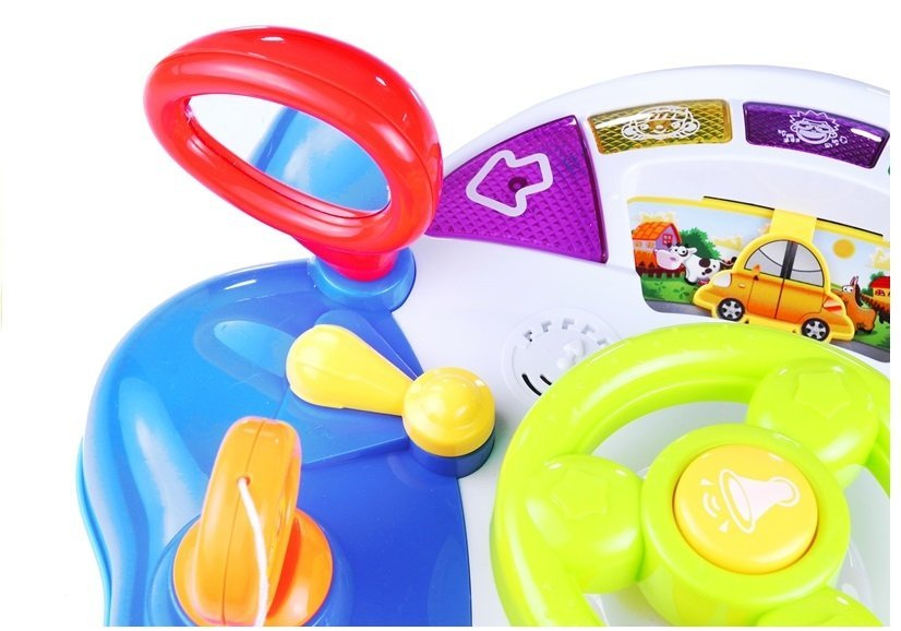 Edukacinis interaktyvus vairas vaikams lean toys