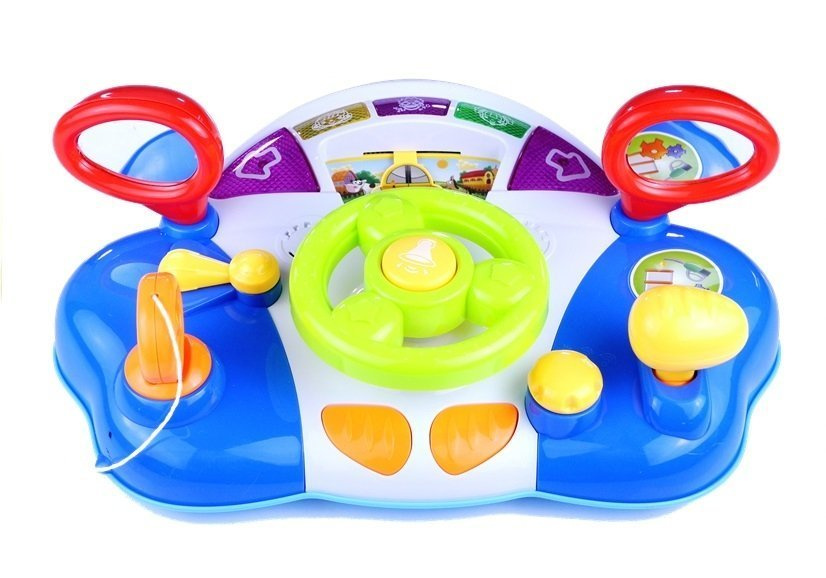 Edukacinis interaktyvus vairas vaikams lean toys