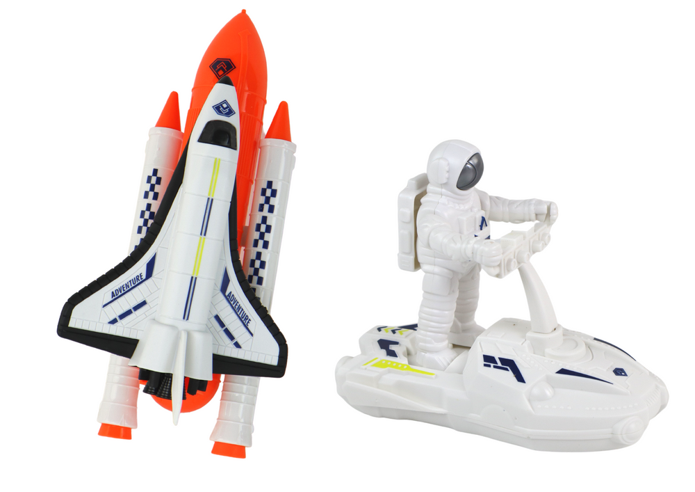 Erdvėlaivis rocket spaceship 8 dalių