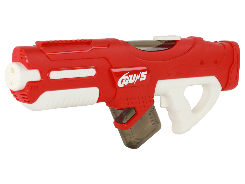 Vandens pistoletas large red water gun 750ml waterproof glasses