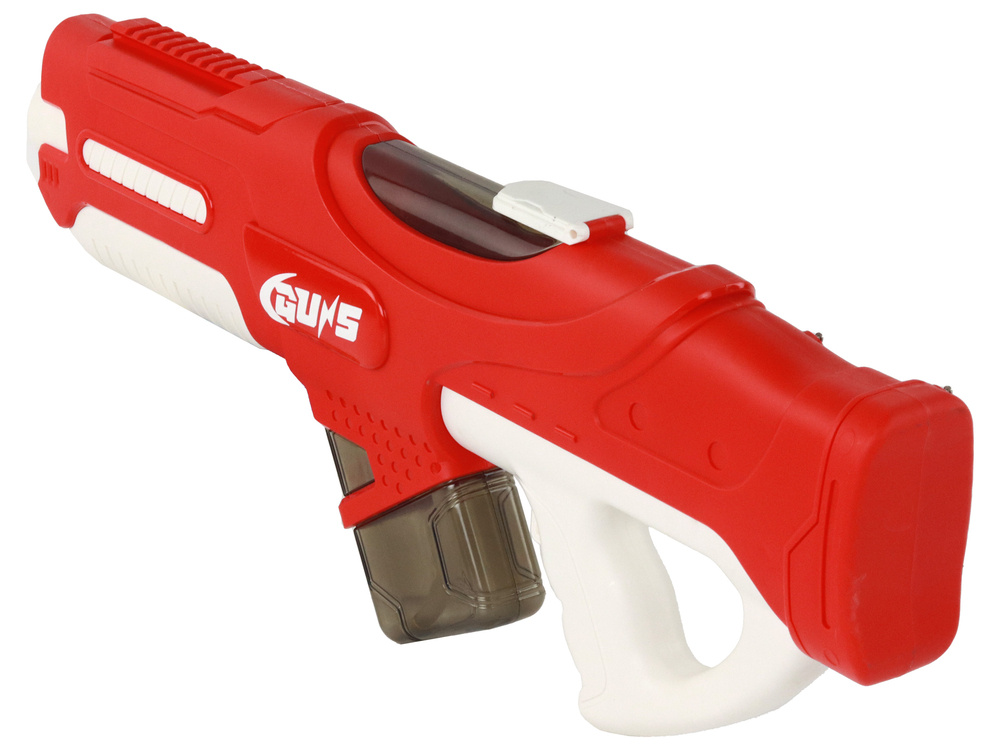 Vandens pistoletas large red water gun 750ml waterproof glasses