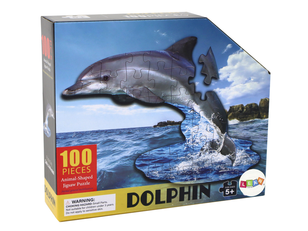Dėlionė Lean Toys Delfinas, 100d