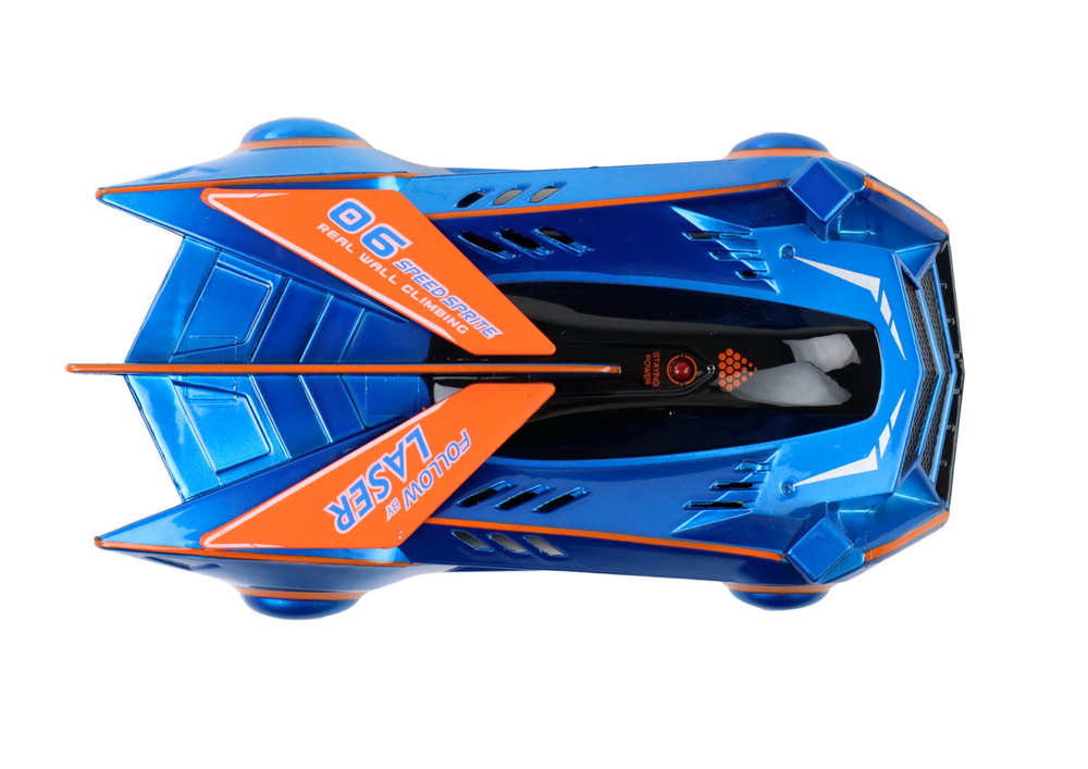 Lazeriu valdomas sportinis automobilis lean toys, mėlynas