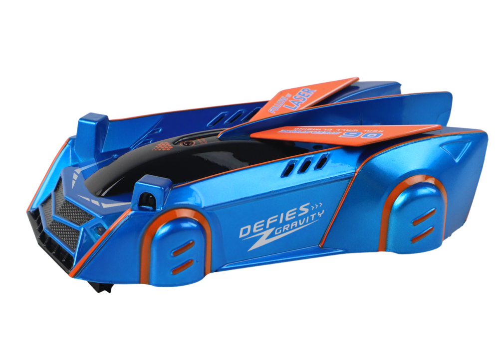 Lazeriu valdomas sportinis automobilis lean toys, mėlynas