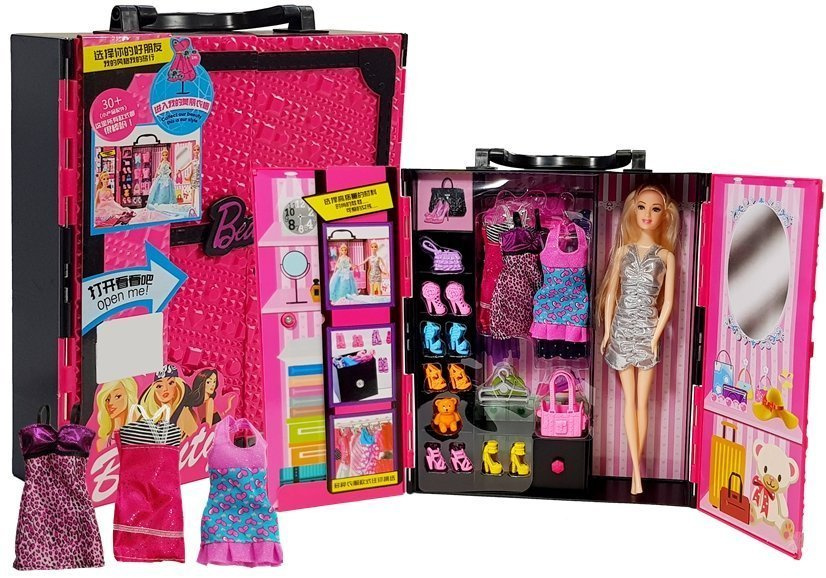 Lėlė su priedais lean toys