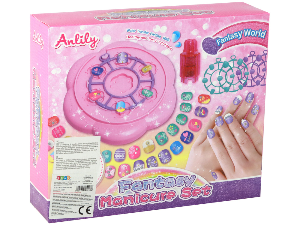 Nagų priežiūros rinkinys vaikams anlily nail set, 1 vnt.