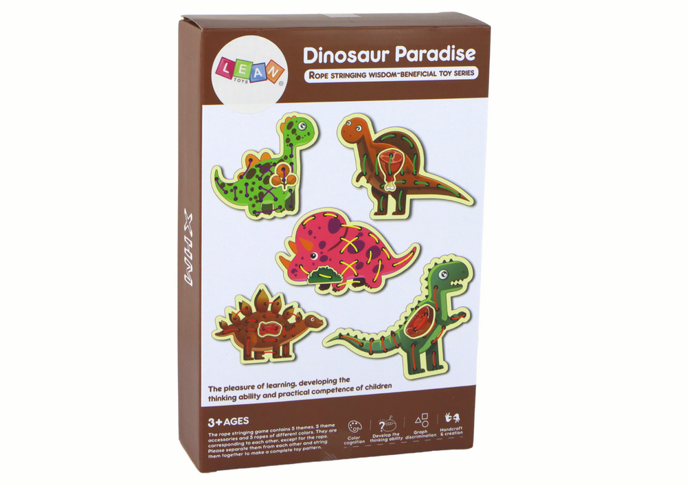 Arkadinis žaidimas lean toys colorful dinosaur paradise