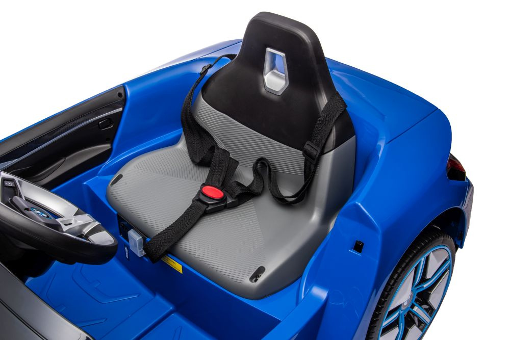 Elektrinis automobilis vaikams bmw i4 mėlynas 4x4