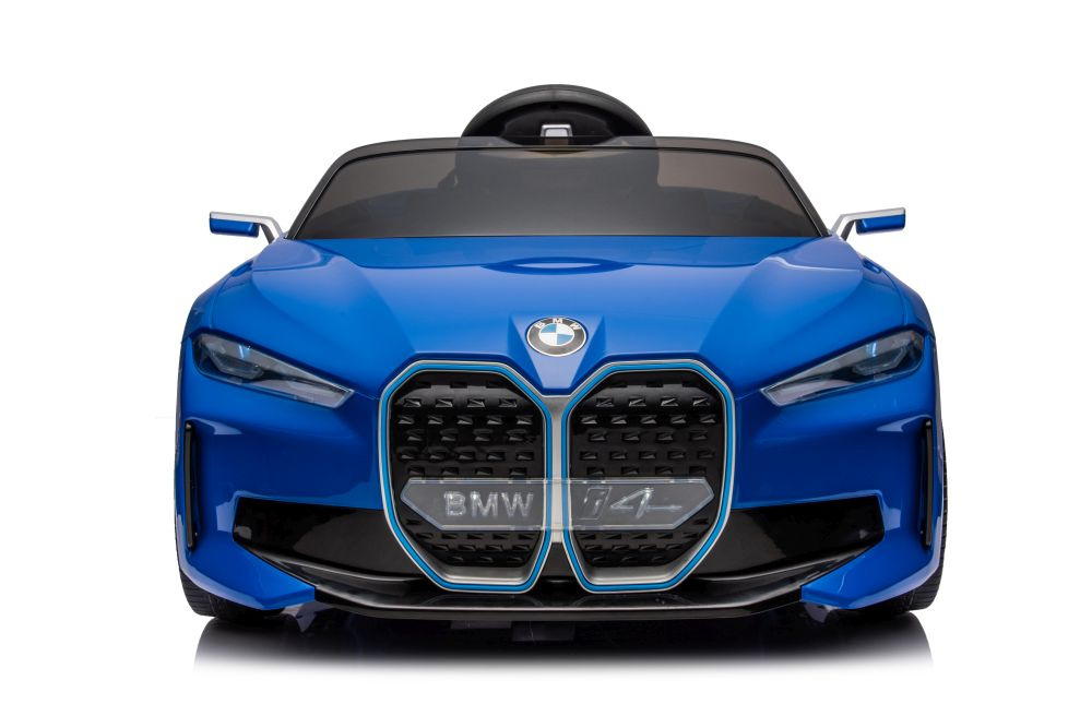Elektrinis automobilis vaikams bmw i4 mėlynas 4x4