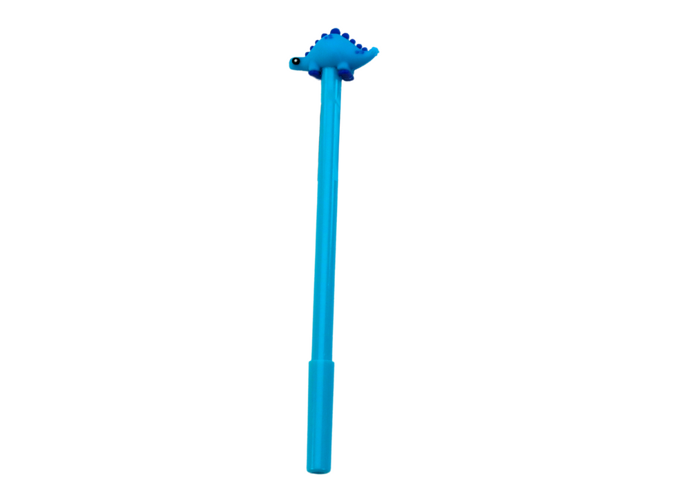 Rašiklis su dinozauru, 18 cm, įvairių spalvų 1