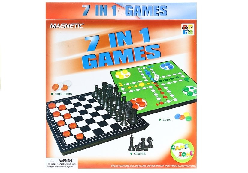 Stalo žaidimų rinkinys 7in1 lean toys