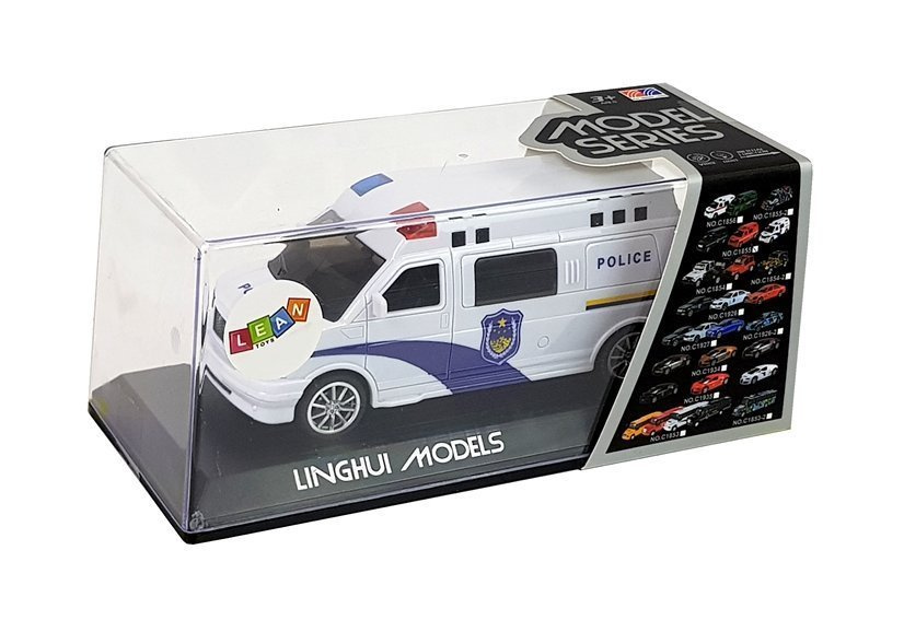 Policijos automobilis su efektais lean toys