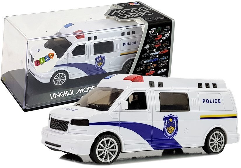 Policijos automobilis su efektais lean toys