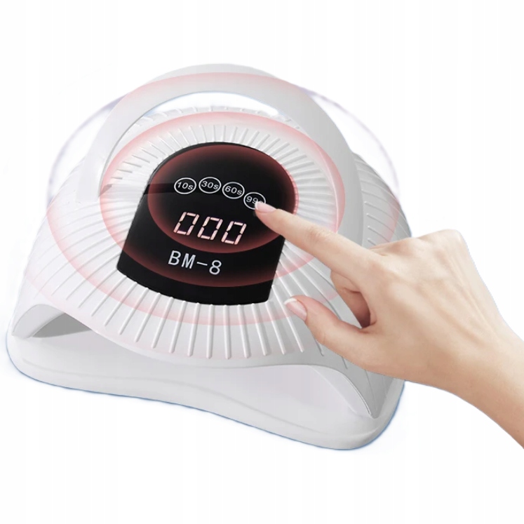 Sun bm-8 profesionali manikiūro lempa su uv/led rankenėle 300 w