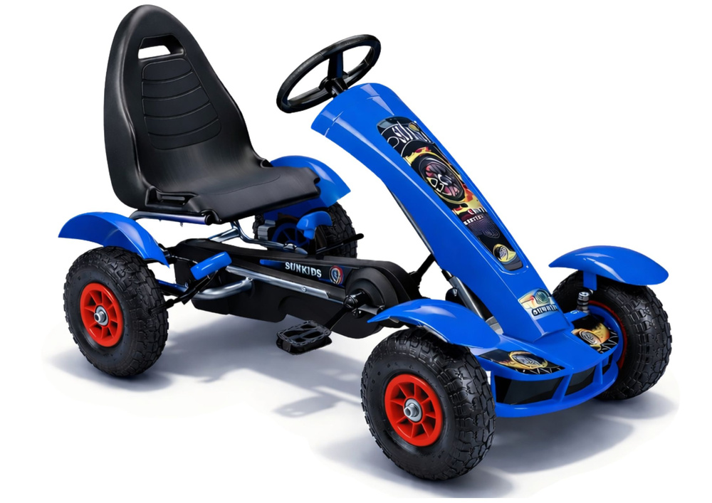 F618 pedalinis katingas mėlynas