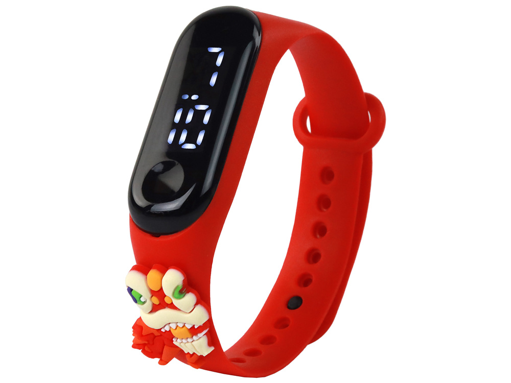Išmanioji apyrankė leantoys dragon touch red