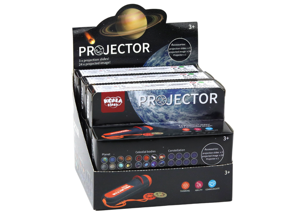 Projektorius su planetomis ir žvaigždynais, 24 projekcijos