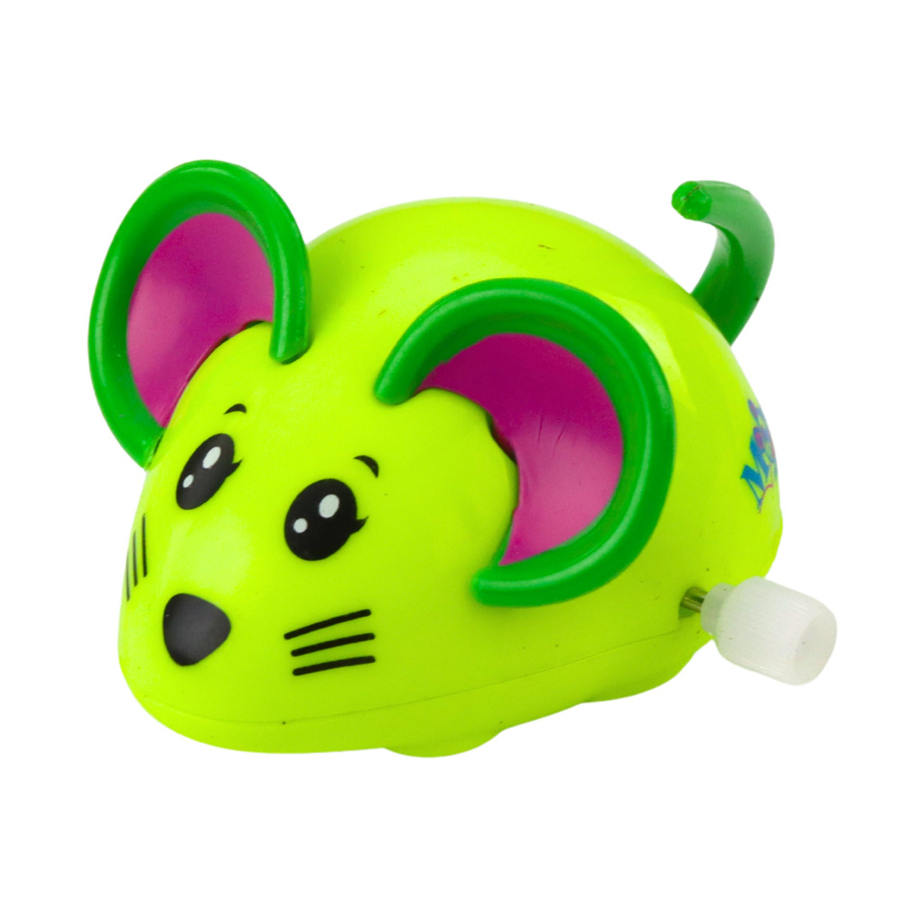 Mechaninė pelė, 8 cm, įvairios spalvos 2