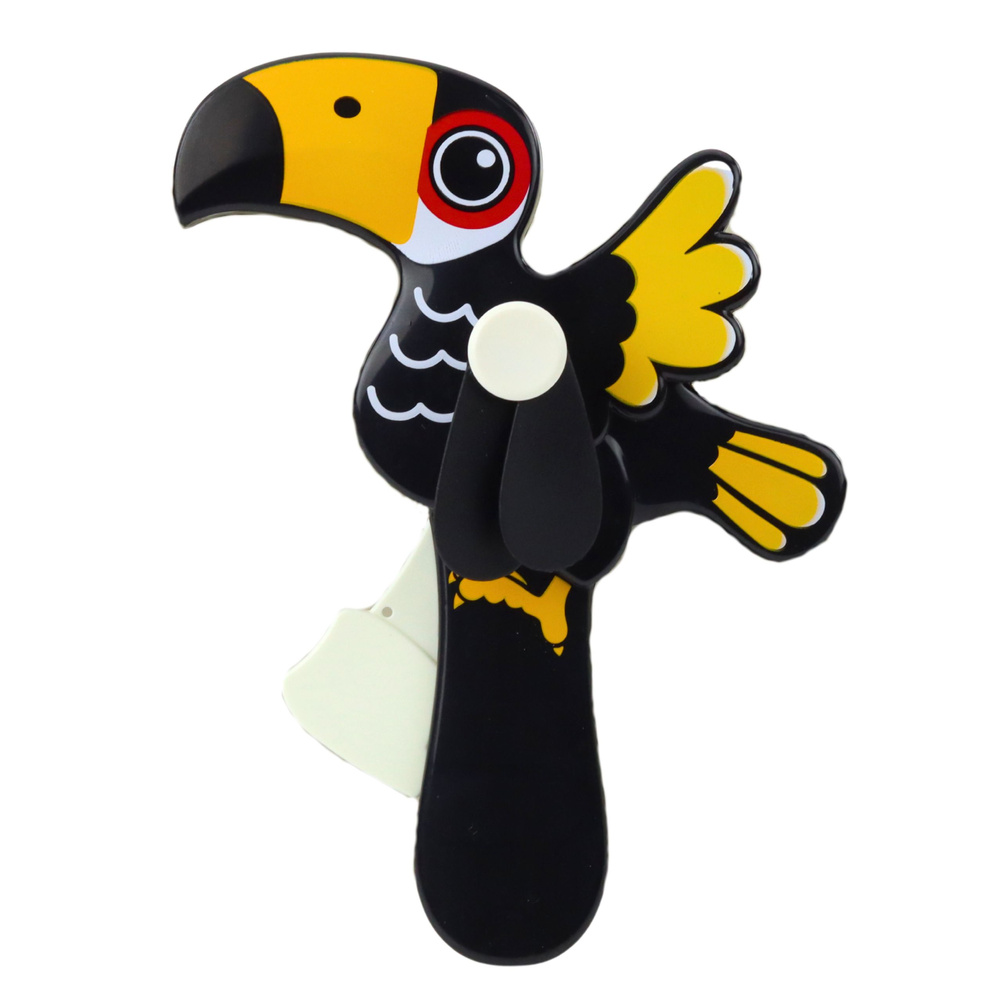 Vaikiškas rankinis ventiliatorius „toucan“