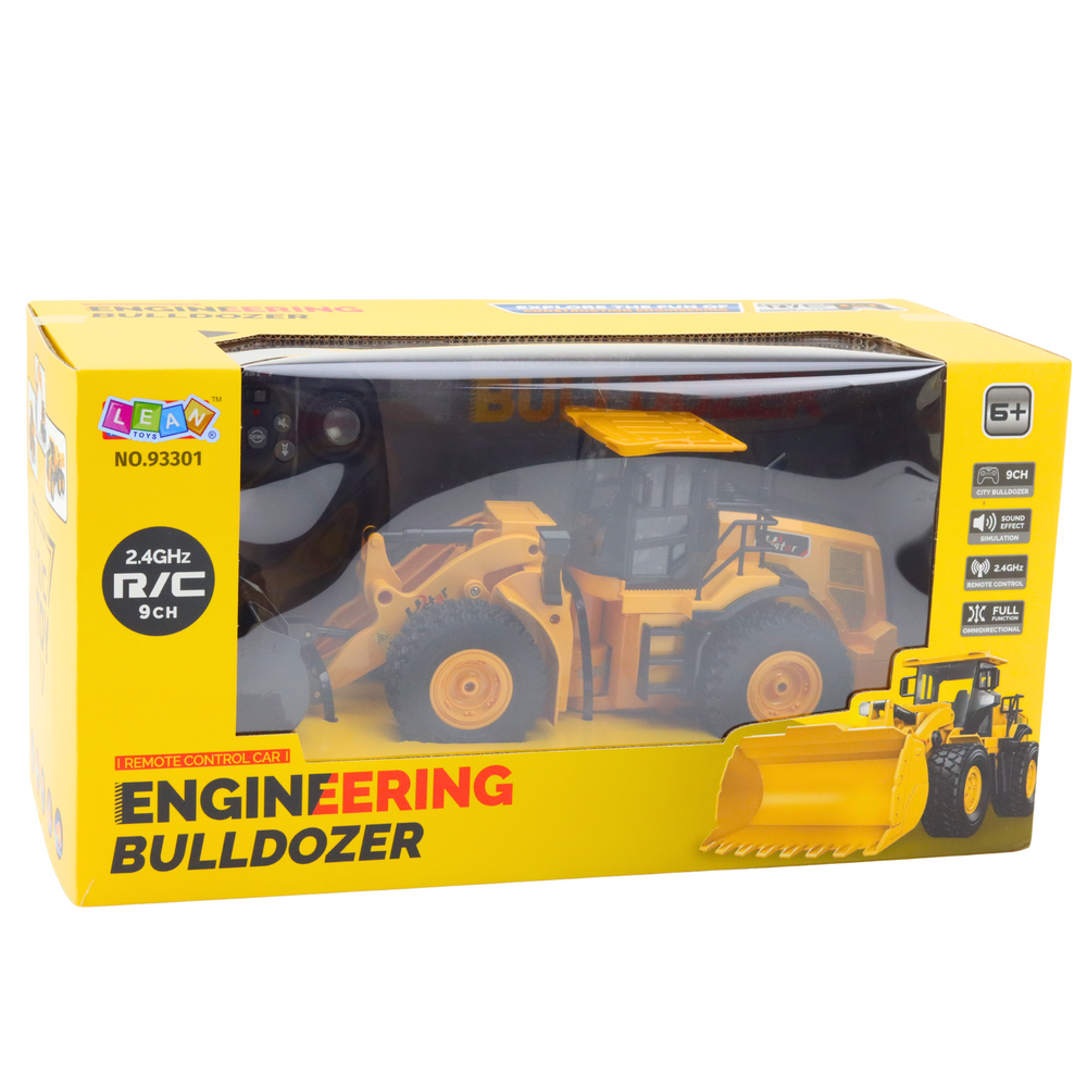 Nuotoliniu būdu valdomas rc buldozeris  rc 2.4g 9ch