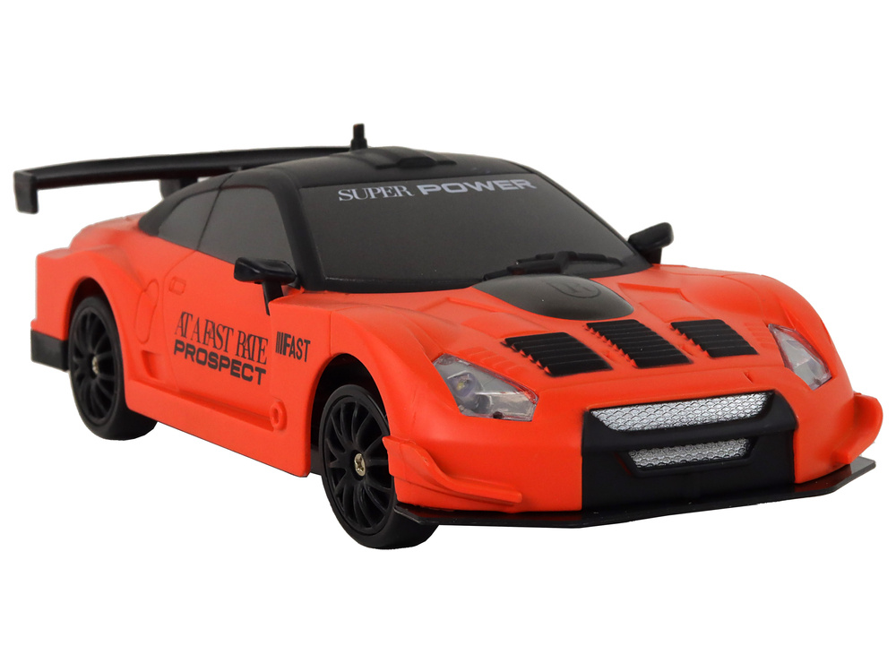 Nuotoliniu būdu valdomas sportinis automobilis 1:24 su keičiamais ratais