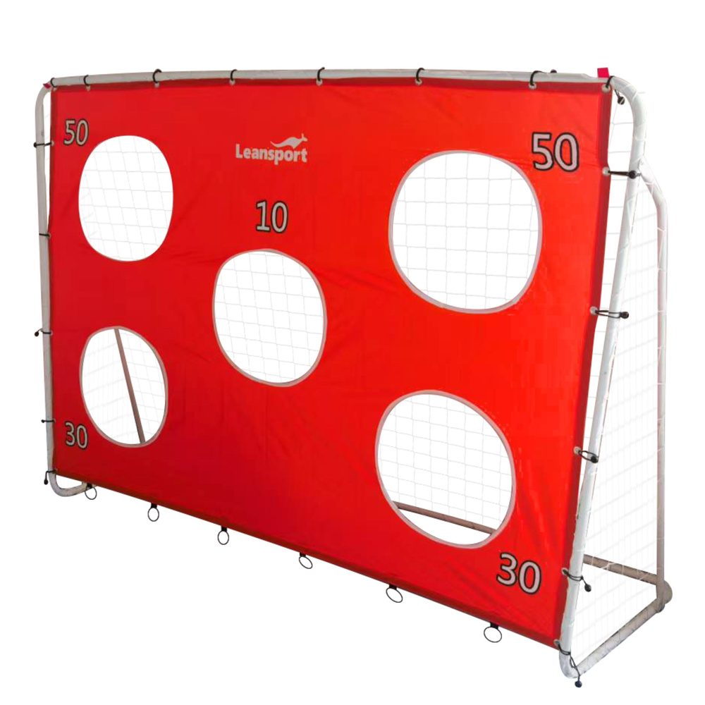 Futbolo vartai su taikiniu 213x152x75cm